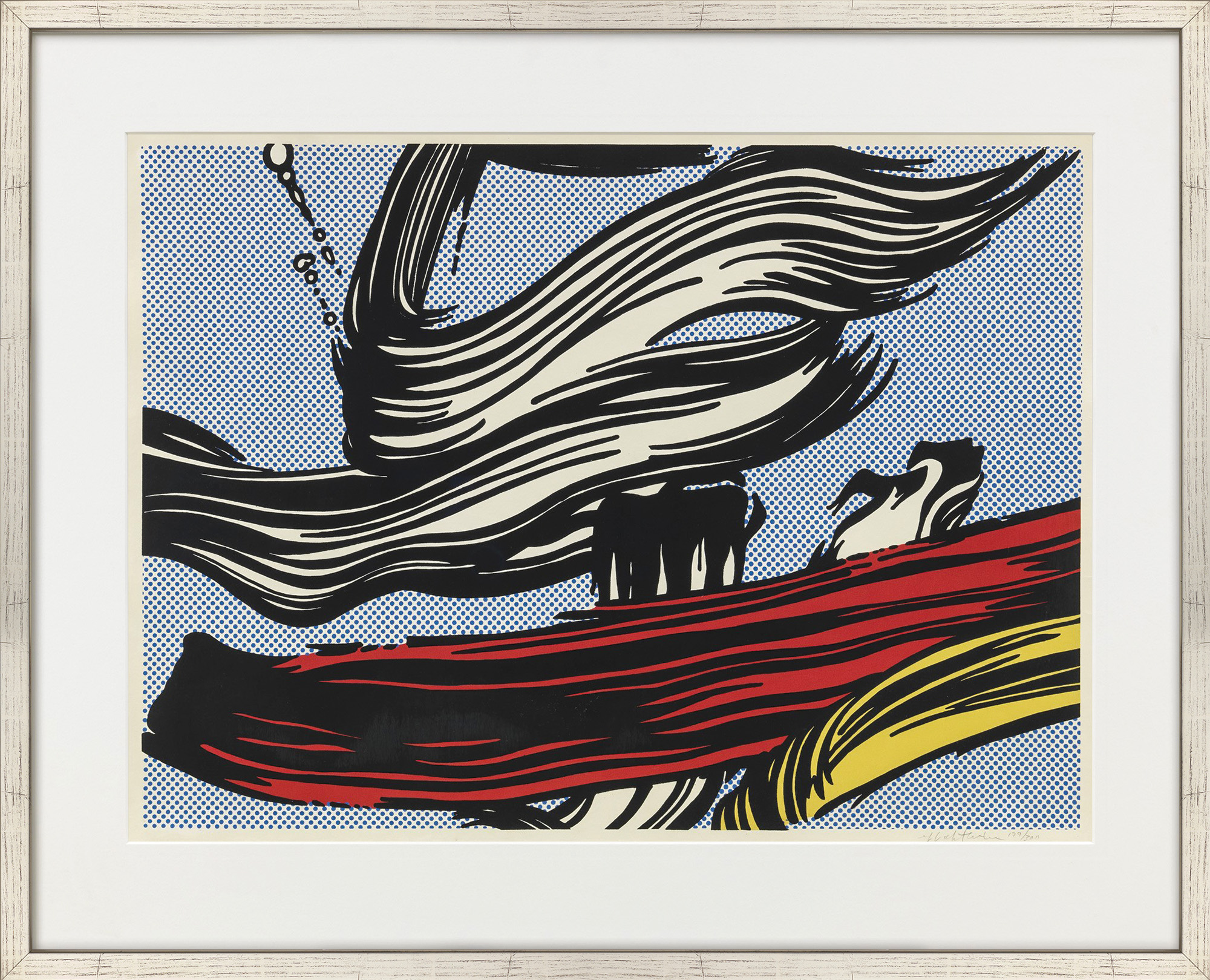 Bild Brushstrokes Von Roy Lichtenstein Kaufen Kunsthaus Artes