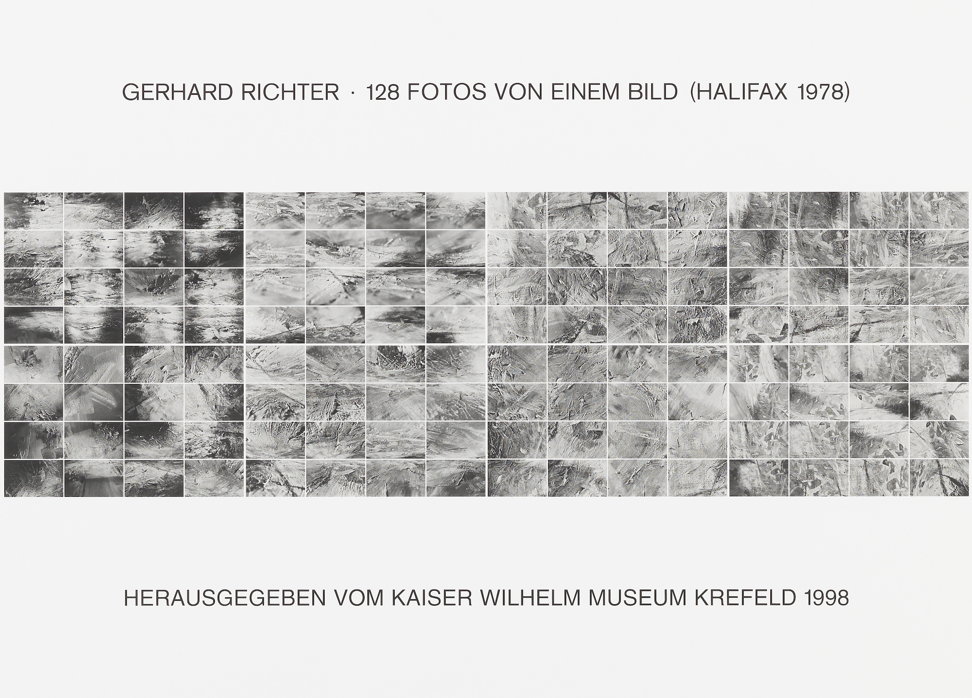 お得超激安Gerhard Richter 128 Fotos Von Einem Bild 1978 画集