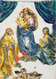 Picture "6_23 [Sistine Madonna]" (2023) (Unique piece)