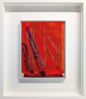 Picture "Red, 8.2.84" (1984) (Unique piece) by Gerhard Richter