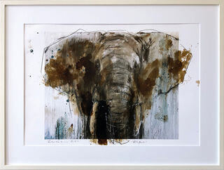 Bild "Elefant_1.29" (2024) (Unikat)