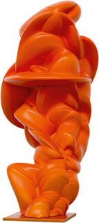 Skulptur "Loop orange" (2014)