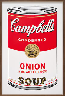 Bild "Warhols Sunday B. Morning - Campbell's Soup - Onion" (1980er Jahre)