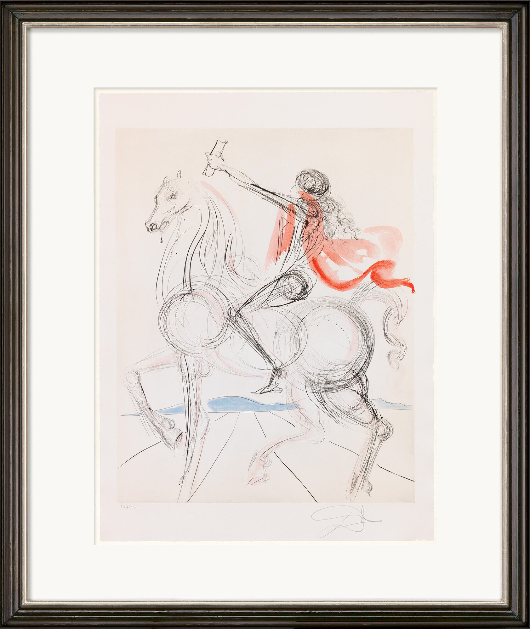 Bild "Chevalier Léonardesque" (1975) von Salvador Dalí