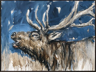 Bild "Deer_1.1" (2024) (Unikat)