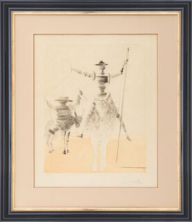 Bild "Don Quichotte et Sancho Pança" (1980)