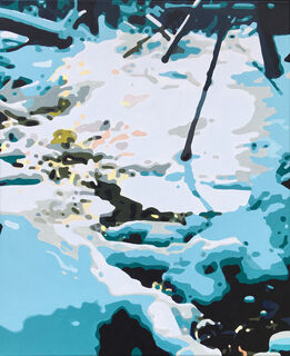 Bild "Snowmelt 03.24" (2024) (Unikat)