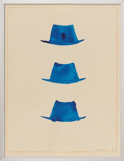 Picture "Hats" (1990) (serial unique piece)