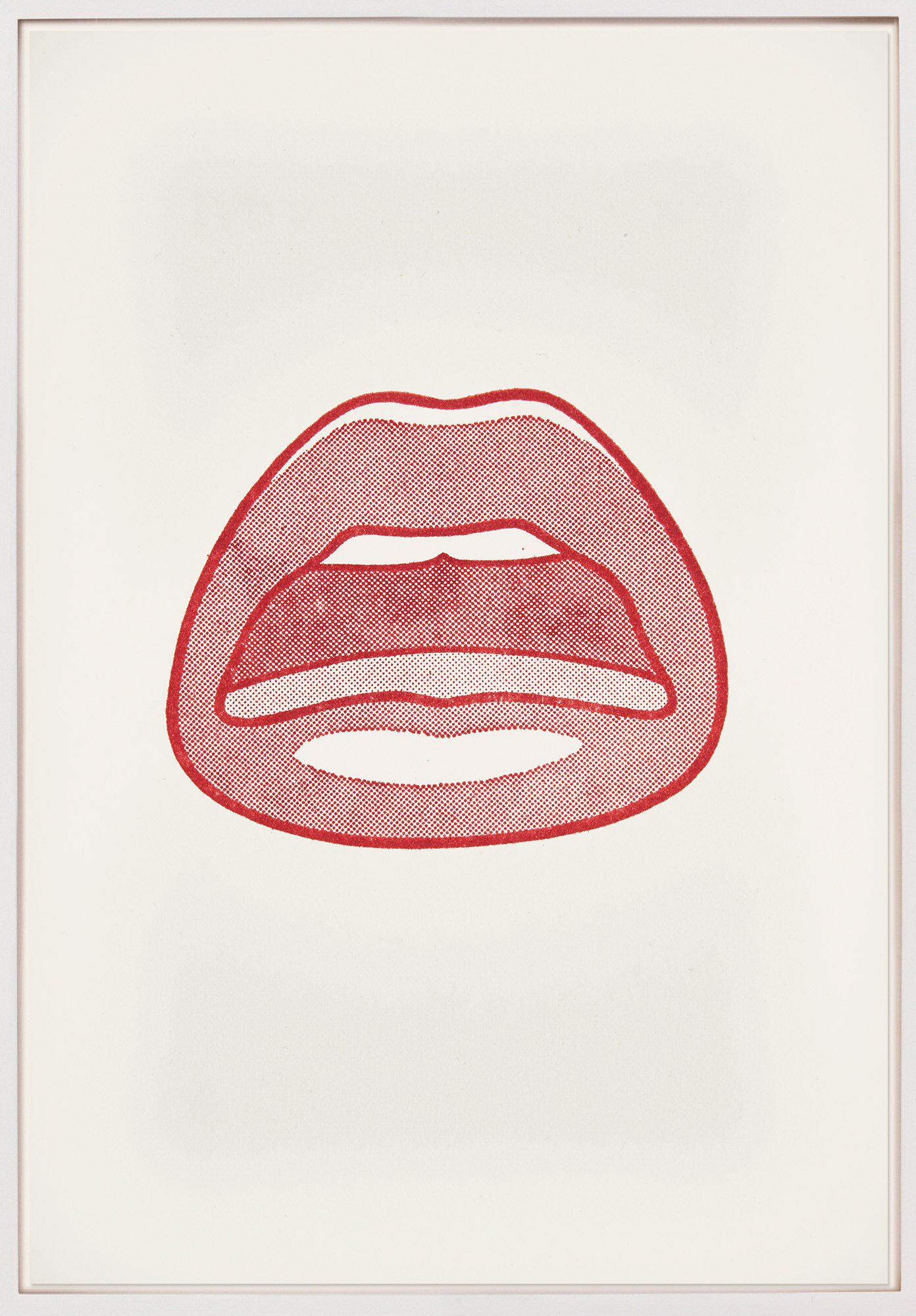 Bild "Rubber Stamp Print" (1967) von Tom Wesselmann