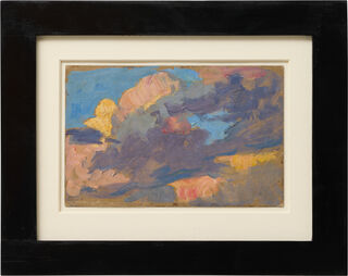 Picture "Cloud Study in Pink" (around 1900) (Unique piece)