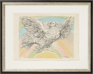 Picture "Colombe volant (à l'arc-en-ciel)" (1952)