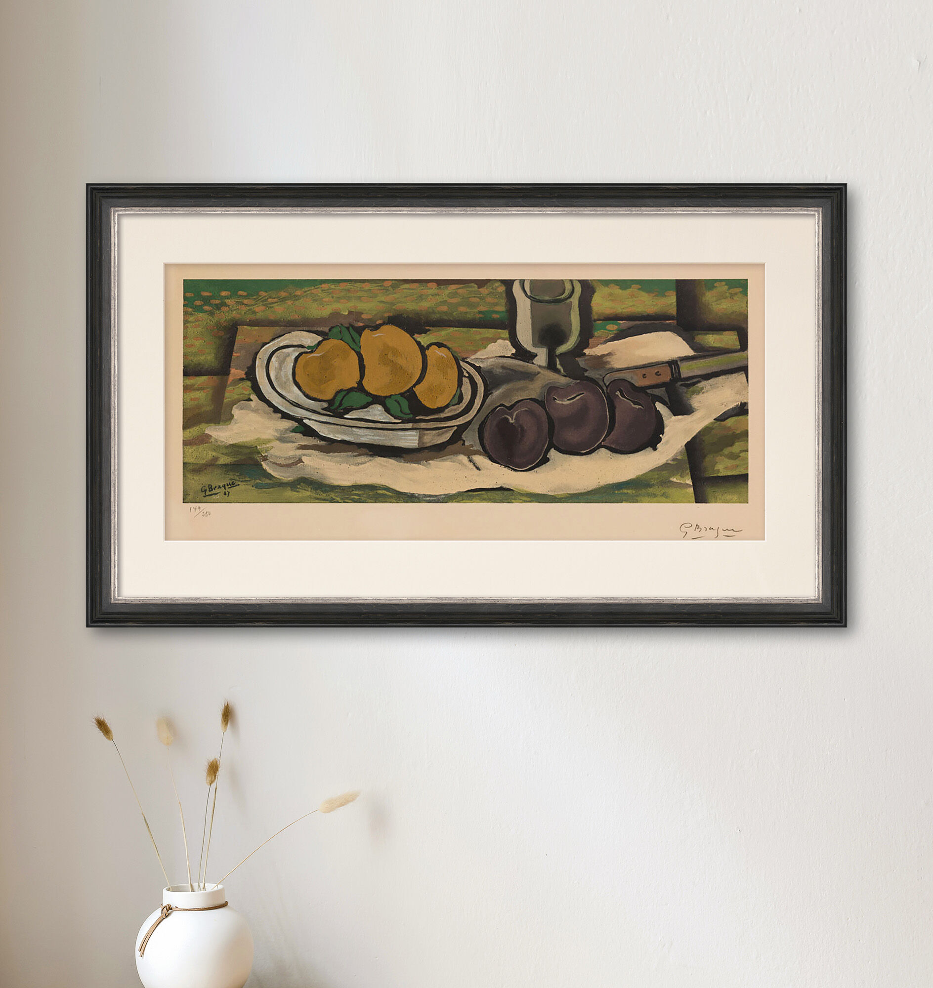 Bild "Nature morte aux fruits" (ca. 1955) von Georges Braque