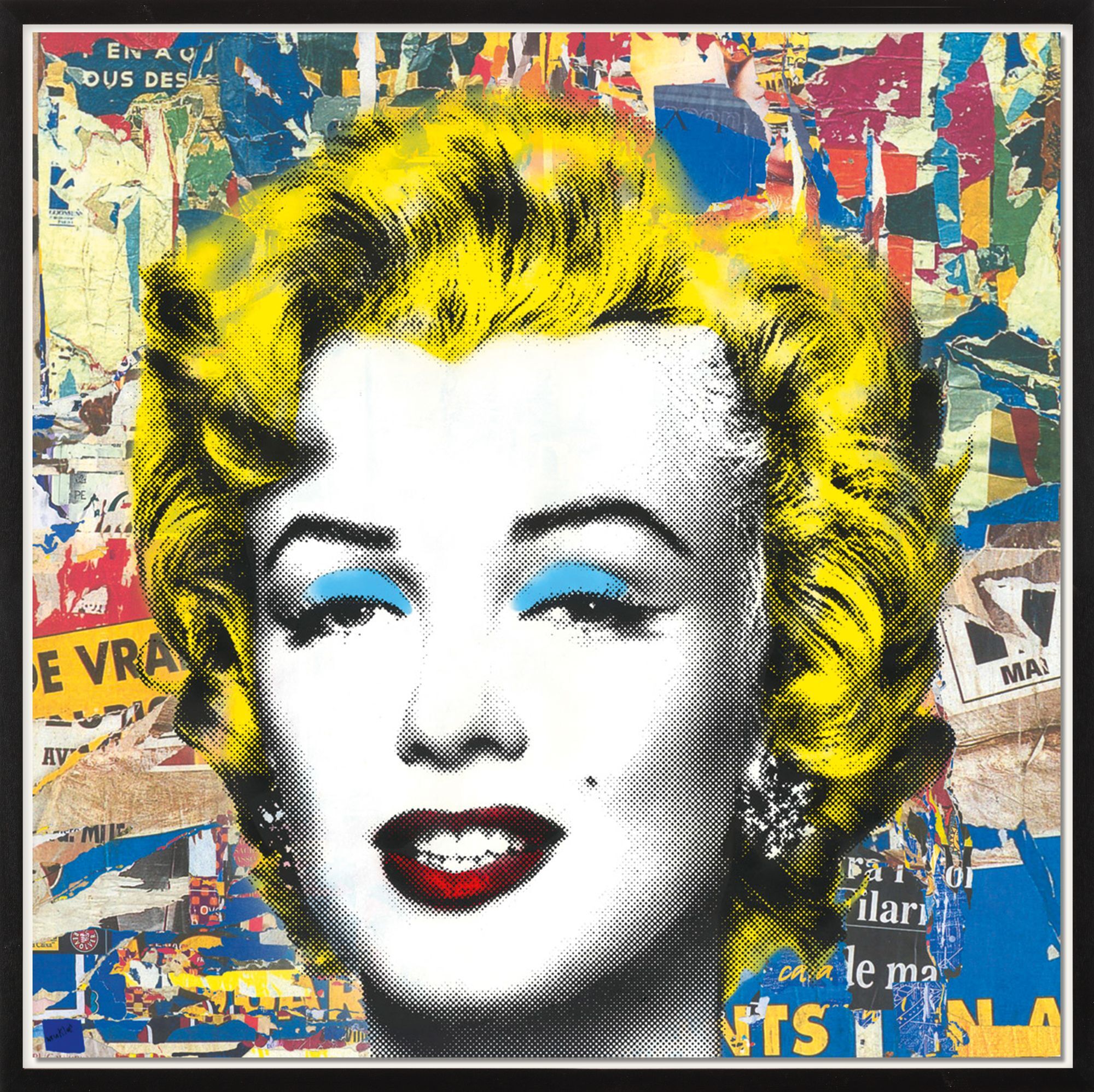 Bild "Marilyn Monroe" (2016) (Serielles Unikat) von Mr. Brainwash