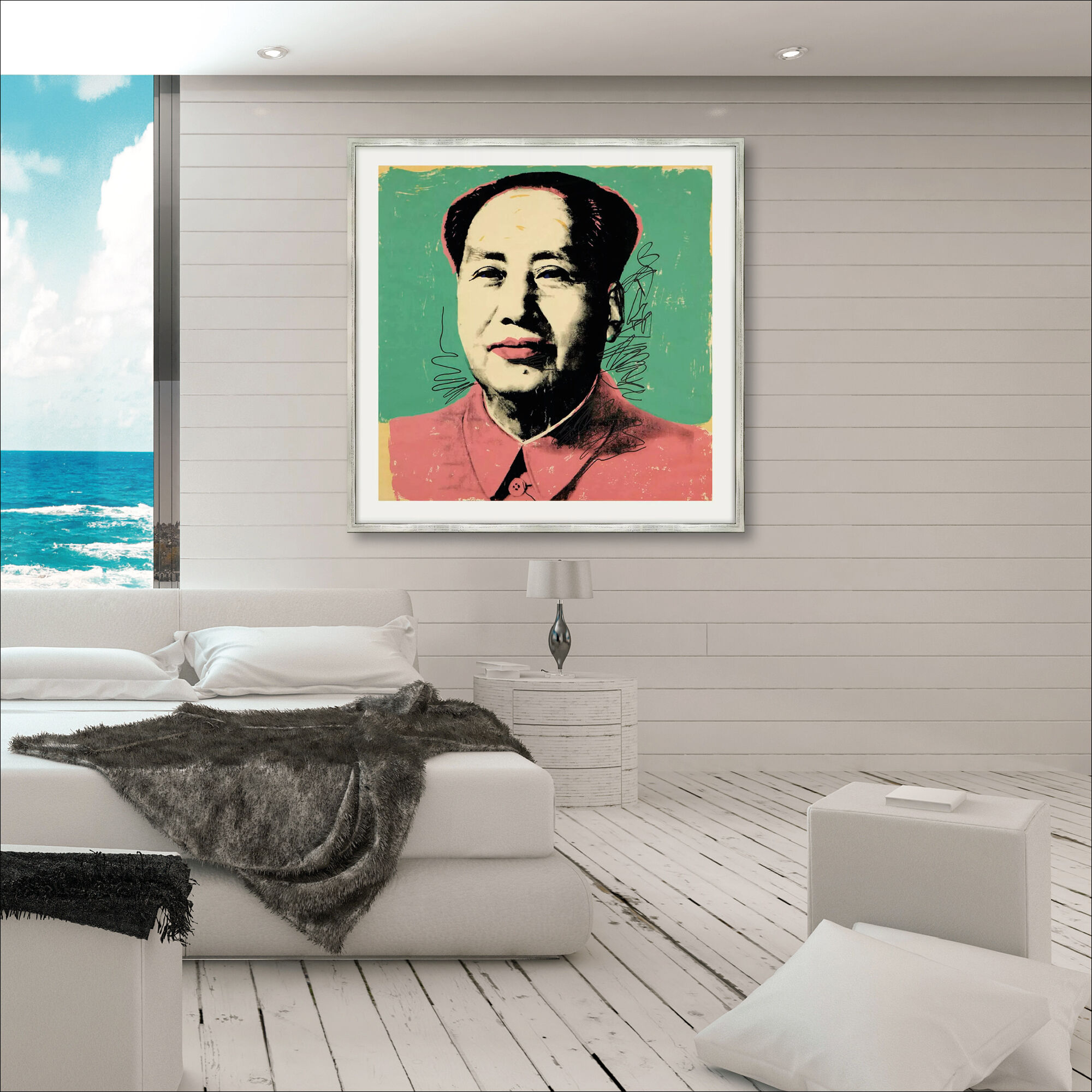 Picture "Mao (FS II.92)" (1972) by Andy Warhol